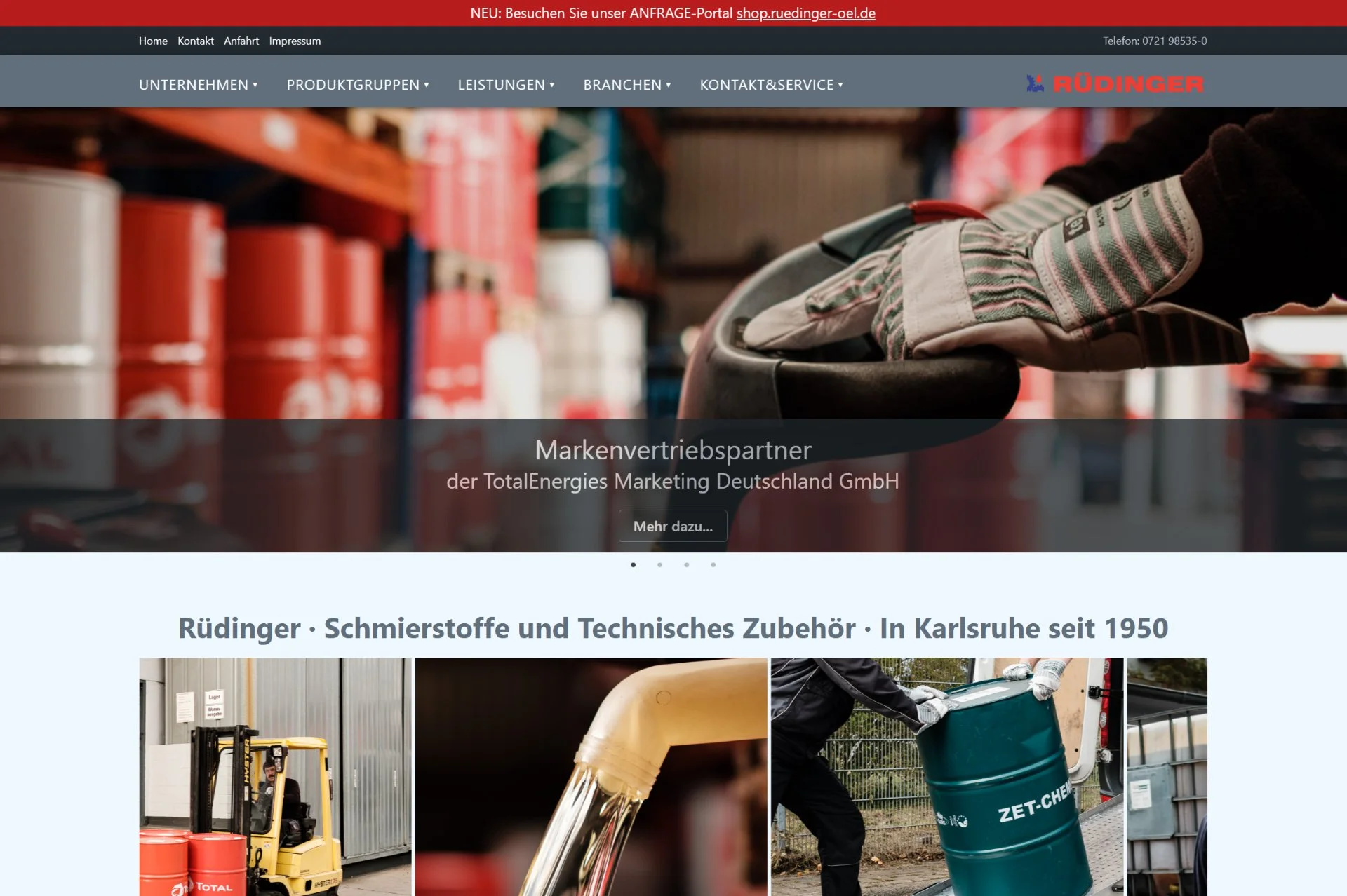 Platzhalter: Produktseite des Industrieprojekts